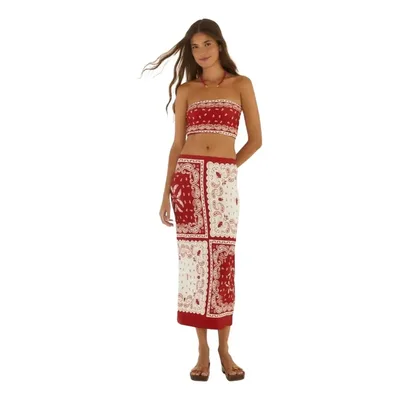 Saia Farm Rio Midi Bandana Jardim