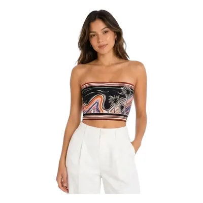 Blusa Top Farm Rio Double Lenço Paraty