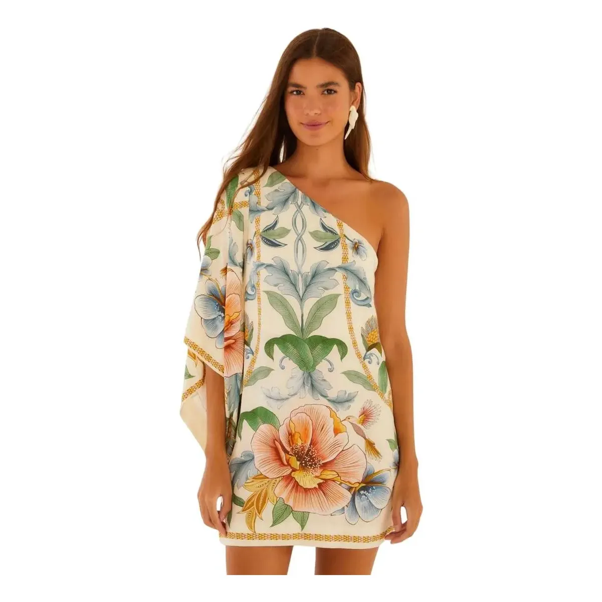 Vestido Farm Rio Jardim Real