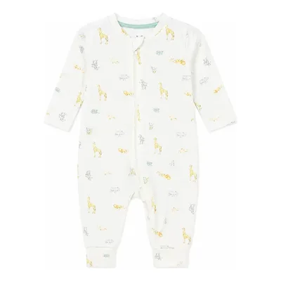 Macacão Bebe Em Suedine Com Elastano Safari Nini&bambini