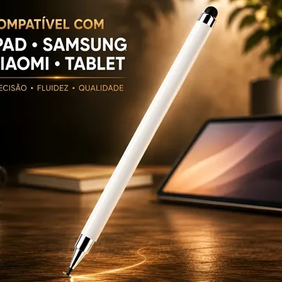 Caneta Touch Pencil Compatível iPad Tablet Samsung Xiaomi