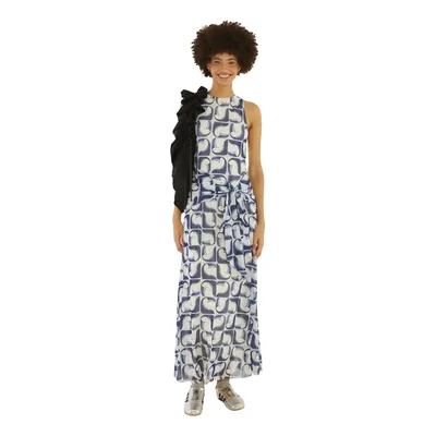 Vestido Farm Rio Longo Tule Tuca Tropical