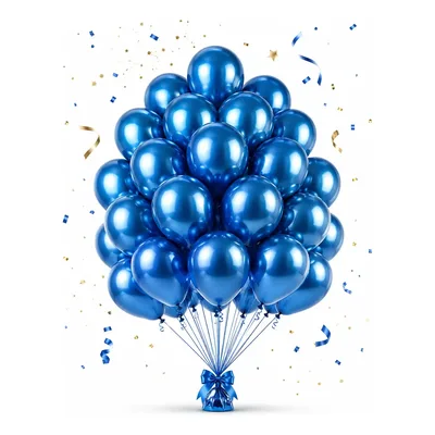 Kit 50 Un Balão Metalizado Bexiga Brilhante Cromado Festa