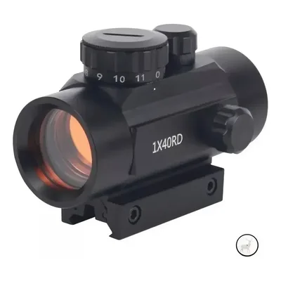 Mira Red Dot 1x40 Rd Visor Óptico Compatível Trilho 11mm20mm