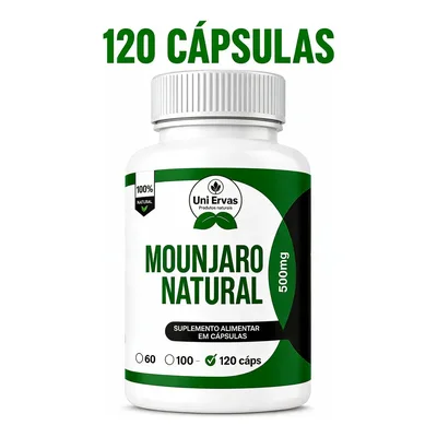 Mounjaro Natural Suplemento Cápsula Original 100% Natural