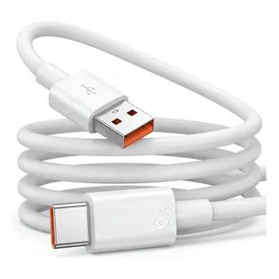 Cabo Tipo C Cabo Carregador Usb-c Super Rápido Reforçado
