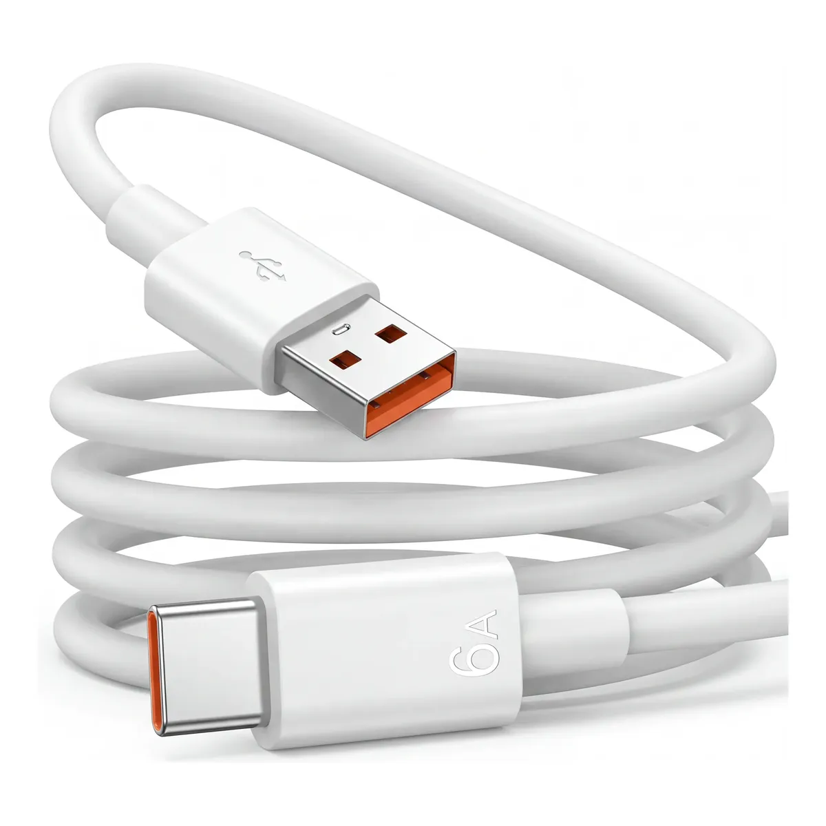 Cabo Tipo C Cabo Carregador Usb-c Super Rápido Reforçado