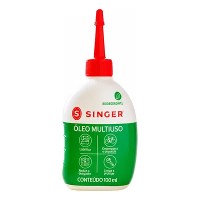 Óleo Singer Plus 100ml Lubrificante Máquina Costura Multiuso