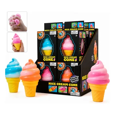 Taba Squishy De Cone De Sorvete Nee Doh Cor Surpresa Popsy