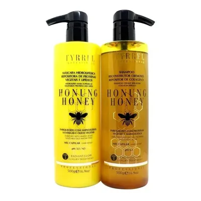 Tyrrel Kit Honung Honey Reconstrutor Mel Capilar 2x500g