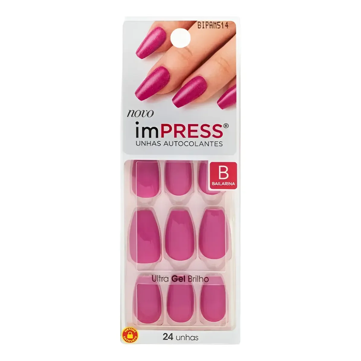 Unhas Postiças - Bailarina - Impress - Kiss New York