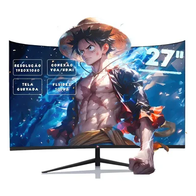 Monitor Gaming Serie Tela Led Curva 27'' 100hz 1ms Full Hd