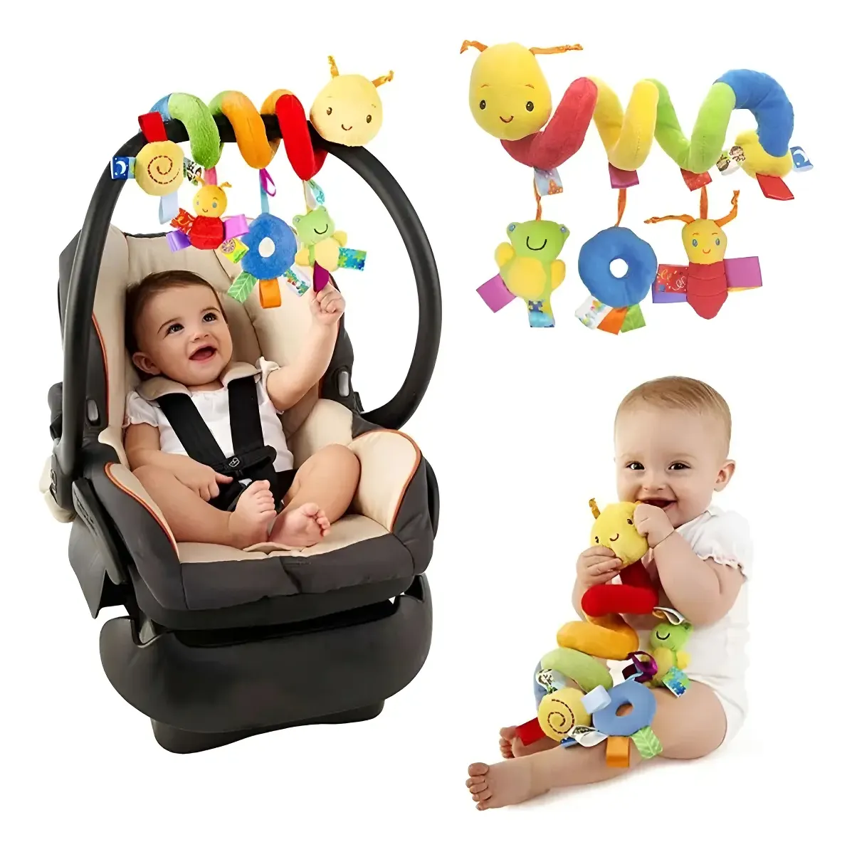 Medoosi Mobile Espiral Para Carrinho De Bebe Berço Brinquedo