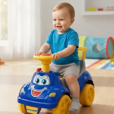 Totokinha Menino Carrinho Andador Velotrol Infantil Cardoso