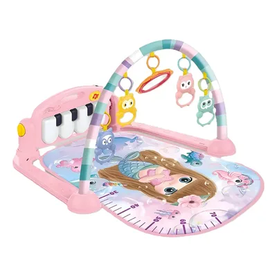 Tapete Atividade Musical Piano Wakaii Baby Sereia Bebe