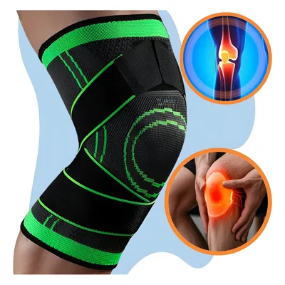 Joelheira Compressão Articulada Para Ligamentos Rompidos