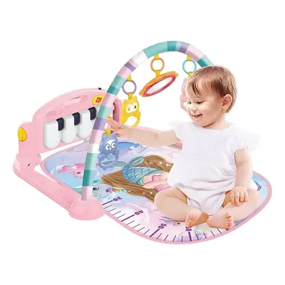 Tapete Musical Wakaii Sereia Rosa Infantil