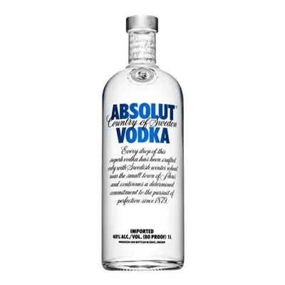Vodka Absolut Natural 1L Original