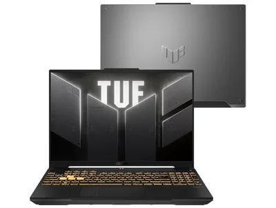 Notebook ASUS TUF Gaming F16 FX607VU RTX4050 Intel Core 5 210H 8Gb Ram 512Gb SSD Linux KeepOS Tela Nível IPS 16" LED 144Hz Gray - RL054