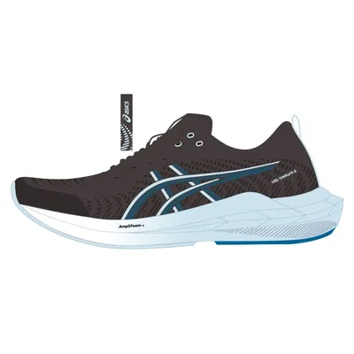 Tênis ASICS GEL-Shogun 8 - Feminino - Cinza/Azul