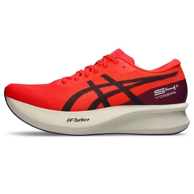 Tênis ASICS S4+ Yogiri - Unissex - VERMELHO/CINZA