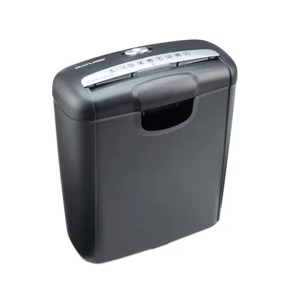 Fragmentadora de Papel e Cartão 6 Folhas em Tiras 10L 220v - OF010 - Multilaser