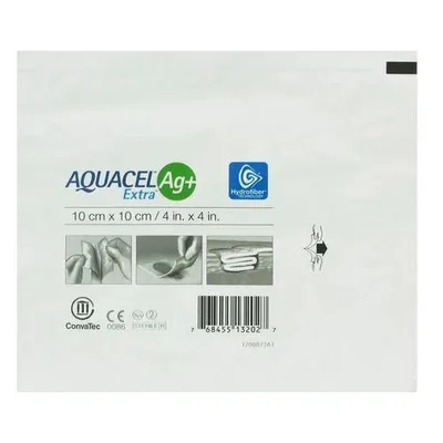 Curativo aquacel ag + extra prata estéril 10 X 10 Cm - CONVATEC