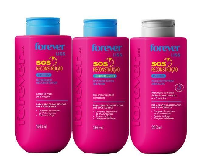 Kit SOS Reconstrução Forever Liss
