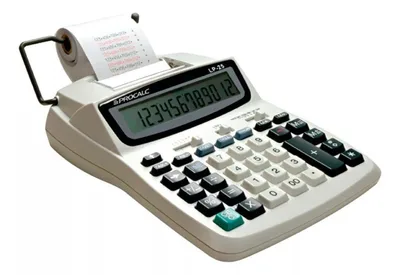Calculadora de mesa c/bobina 12 digitos LP25 Procalc CX 1 UN - AURORA