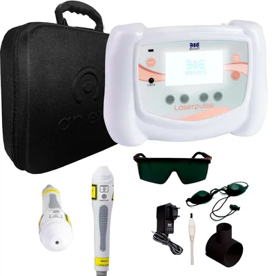 Aparelho De Laserterapia Laserpulse Ibramed Caneta 660nm Laser Vermelho