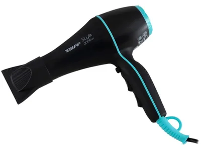 Secador de Cabelo Style Black 2000W - Preto / 127v - Taiff