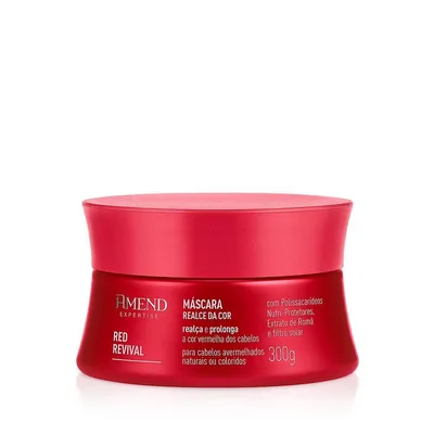 Mascara Realce Da Cor Vermelha Red Revival Expertise 300G - Amend
