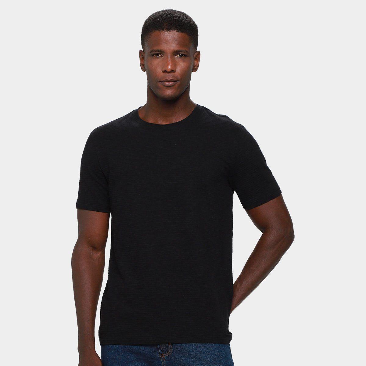 Camiseta Hering Texturizada Regular Masculina