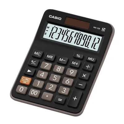 Calculadora Mesa Casio Mx12b Preta