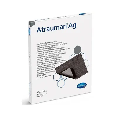 Curativo Atrauman Ag - Tam. 10cm x 10cm Hartmann