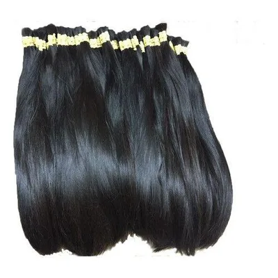 Cabelo humano castanho natural 70/75 - 250gr