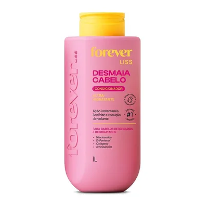 Condicionador Desmaia Cabelo Forever Liss 1L