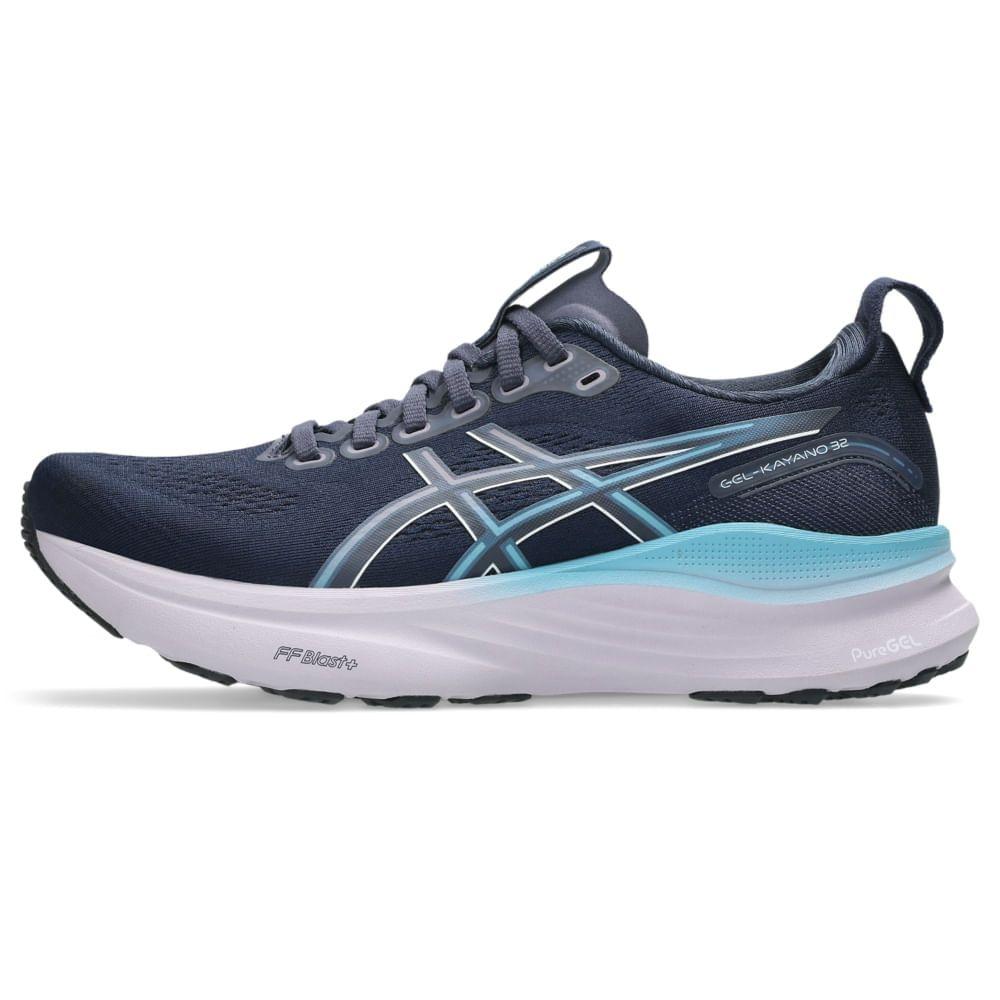 Tênis ASICS GEL-Kayano 32 - Feminino - Azul/Azul