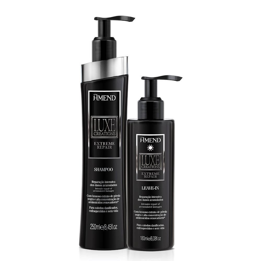 Kit Shampoo + Leave-in Amend Luxe Creations Extreme Repair