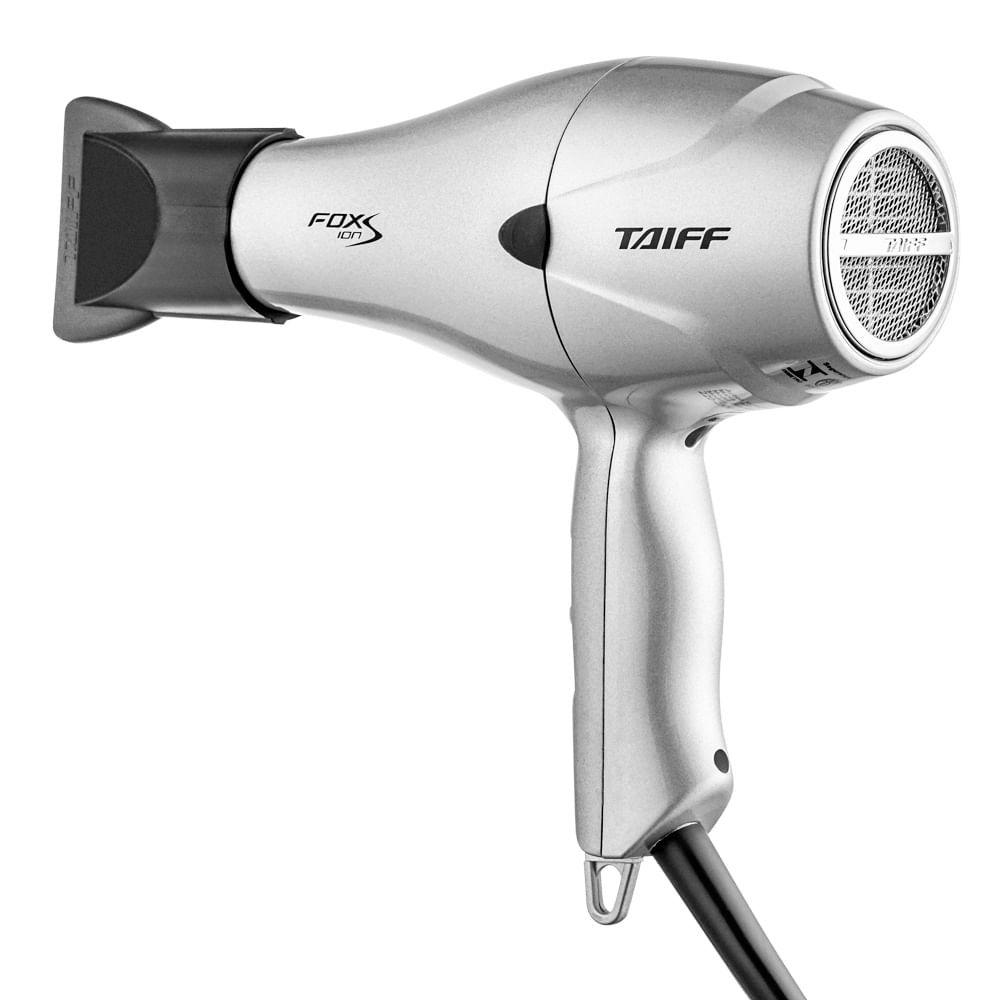 Secador de Cabelo Fox S 2100W Prata / 127v - Taiff