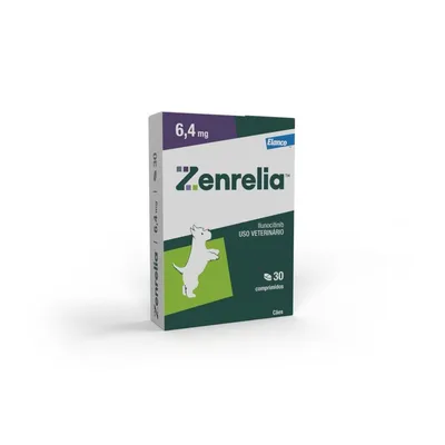 Zenrelia Dermatológico Elanco Ilunocitinib 6,4mg Cão - 30Cp