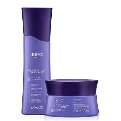 Kit Shampoo e Máscara Amend Expertise Specialist Blonde