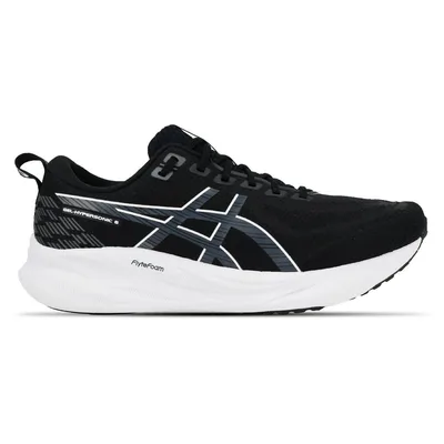 Tênis Gel Hypersonic 6 - Preto/Branco - ASICS