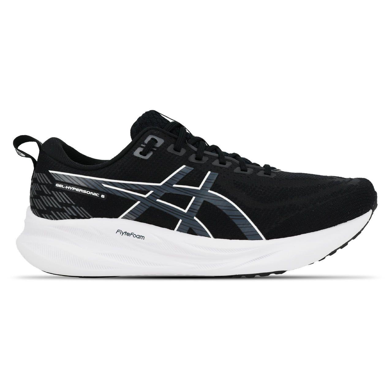 Tênis Gel Hypersonic 6 - Preto/Branco - ASICS
