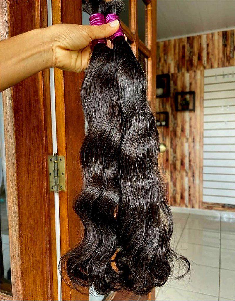 Cabelo Humano Indiano Liga Rosa Classe A - A Rainha dos Cabelos