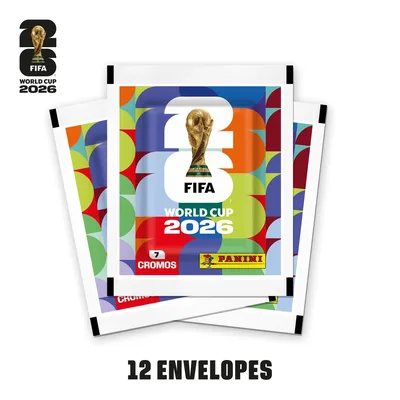 Copa Do Mundo 2026 - Blister Cartela + 12 Envelopes - PANINI (COPA)