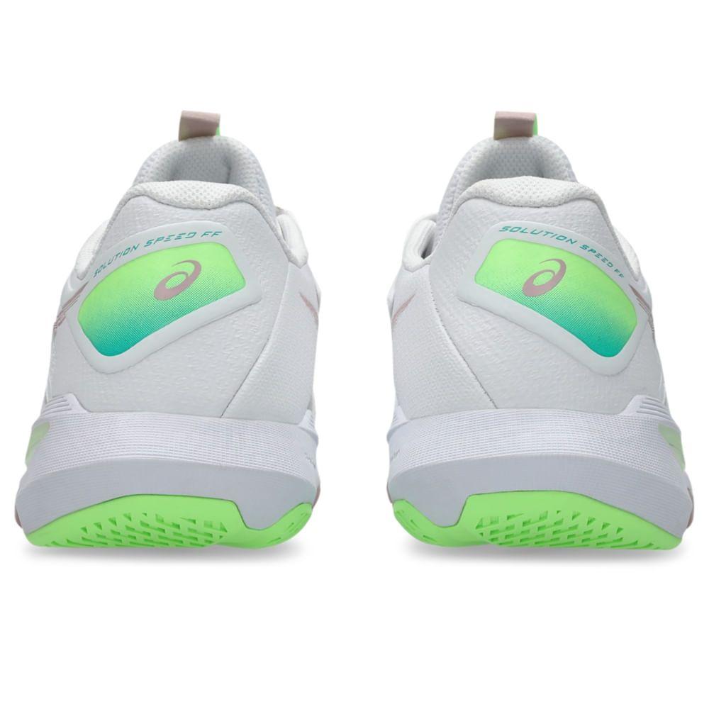 Tênis ASICS Solution Speed Ff 4 - Feminino - Branco/Bege