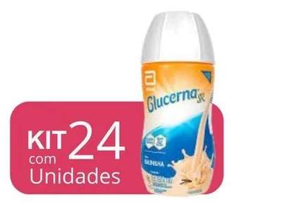 KIT Com 24 UN Glucerna SR Baunilha 200ml