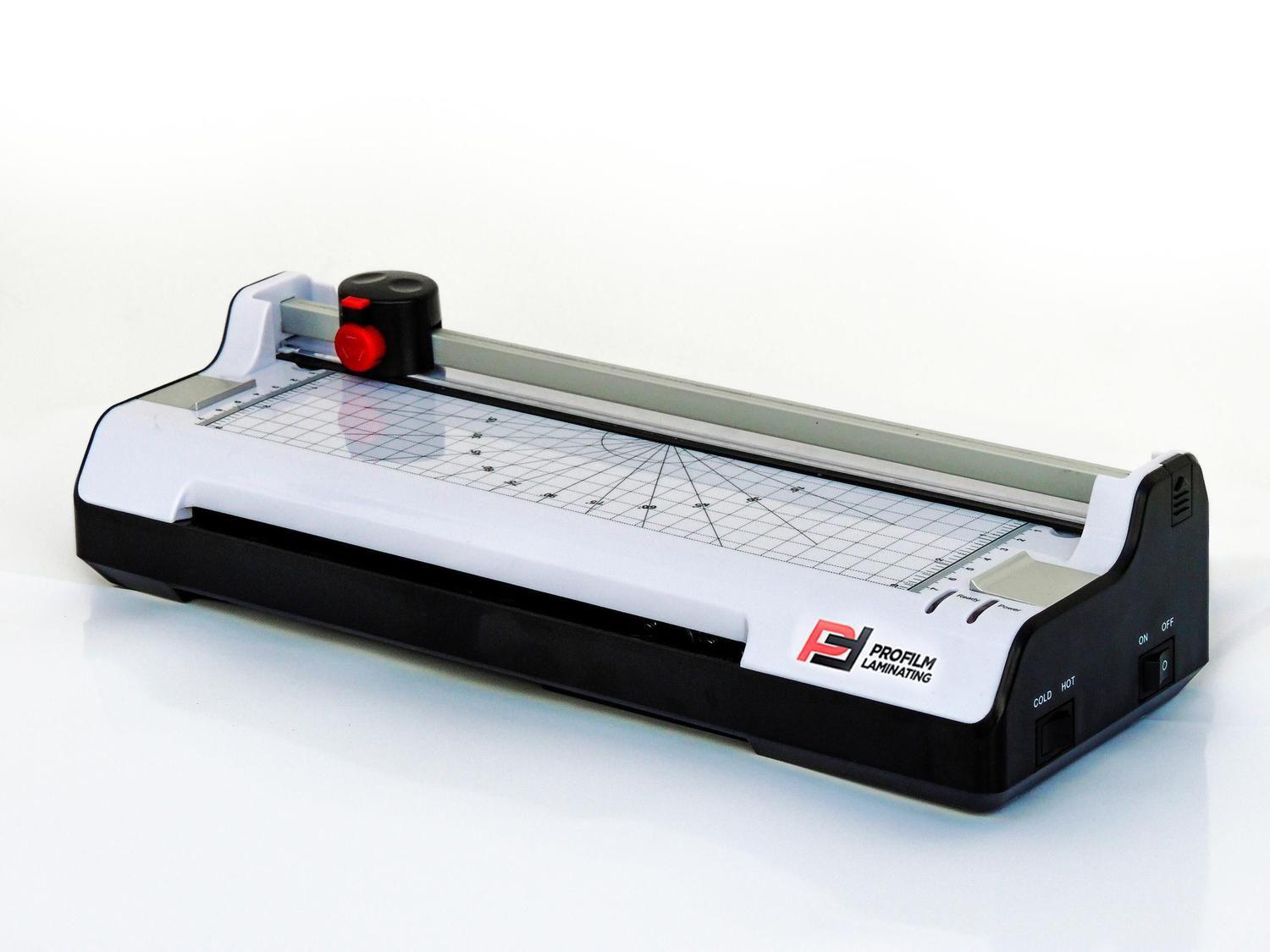 Plastificadora Laminadora e Refiladora A4 A5 A6 e Ofício Quente e Frio 220v - Profilm