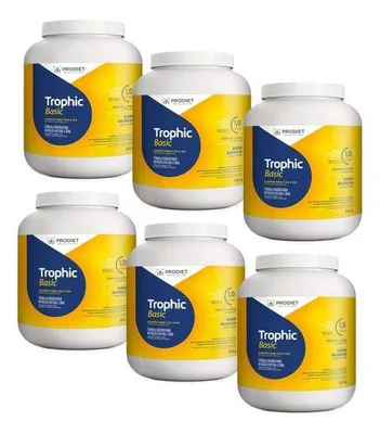 6 Potes De Trophic Basic 800g Dieta Enteral Prodiet